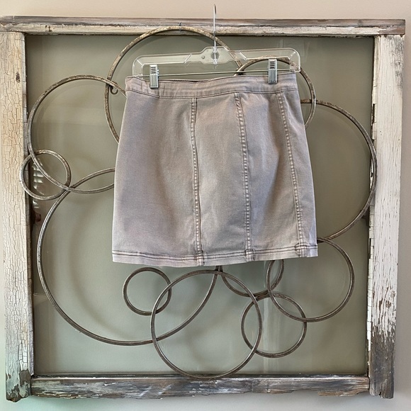 Altar’d State Skirt, Gray, Sz S - Picture 2 of 6